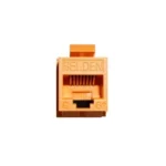 JACK KeyConnect Categoría 6+ NARANJA T568, AX101322
