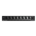 Switch Administrable Gigabit / 8 Puertos 10/100/1000BASE-T / Capa 2 / Switching 16 Gbps / Forwarding 11.9 Mpps / Gestión Cloud Ruijie Gratuita / Modo CCTV con Transmisión 250 m (820 ft) / Prevención de Bucles Automática / Diseño Fanless