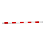 Brazo de 4 mts Redondo Anti-Colisión para Barreras Hikvision DS-TMG520 / Evita Quebradura por Colisión / Reestablecimiento Manual Después de Colisión