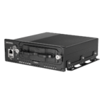 NVR Móvil de 8 Canales / 5 Megapixel / 4 Puertos PoE + 4 Vía Switch / 2 Bahías de HDD / Incluye Modulo GPS / Conector M12