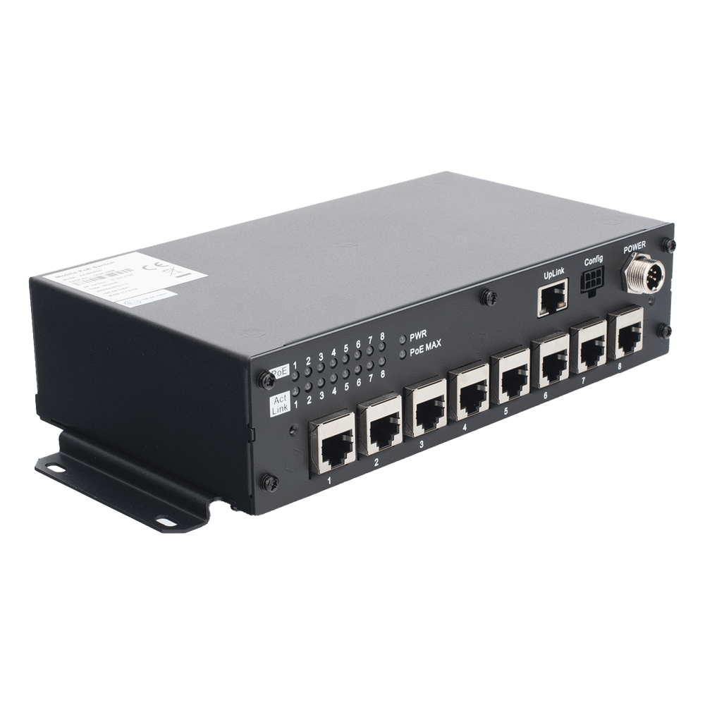 Switch PoE para Soluciones Moviles / Conexión RJ45