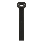 Cincho Dome-Top Nylon 6.6, 378mm largo x 7mm ancho, Color Negro. Paquete de 250 piezas