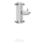 Enganche para Brazos Articulados y Octagonales sin Iluminación Hasta 4 mts / Para Barreras Hikvision DS-TMG520