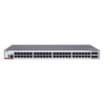 Switch Administrable Capa 3 con 48 puertos Gigabit + 4 SFP+ para fibra 10Gb, gestión gratuita desde la nube.