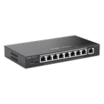 Switch Administrable 8 Puertos PoE+ 802.3af/at Gigabit, gestión gratuita desde la nube, 120w