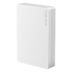 Punto de Acceso Wi-Fi 7 de Pared para Hotel u Oficina / BE3600 / Hasta 512 Usuarios / 1 Puerto 2.5G WAN PoE In + 3 LAN Gigabit + PoE Out / 802.11be / Gestión Cloud