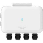 Punto de Acceso Exterior Tri-Radio Wi-Fi 7 / 9.335 Gbps / 6 Puertos SMA / Alimentación PoE+ y DC / IP68 / Gestión Cloud / Línea Cybrey