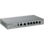 Controlador de Red (CNC) / Todo en Uno AC-Router-Switch PoE / 5 Puertos 2.5G / 4 Puertos PoE+ / Gestión de 32 APs / Capacidad de Reenvío 2 Gbps / Gestión Cloud / Línea Cybrey