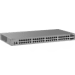 Switch de Acceso Gigabit / 48 Puertos 10/100/1000BASE-T / 4 Puertos SFP+ 1GE/2.5GE/10GE / Capacidad 176 Gbps / Capa 3 / VSU / 1 RU / Alimentación Fija AC / Línea Cybrey