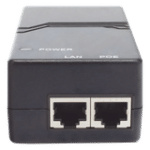Inyector PoE / 802.3af 15W (50V 0.3A) / 2 Puertos Gigabit / Entrada Universal 100-240V AC / Conector IEC 60320 C5 / Detección Inteligente PD