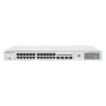 Switch Administrable L2 PoE+ hasta 370W, 24 Puertos Eth 1G, 4 puertos SFP 1G, Administración Remota en la Nube.