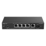 Switch Administrable Capa2 PoE+ con 5 puertos Multi-Gigabit 2.5Gb, hasta 70w PoE