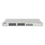 Switch Administrable Capa 3 con 24 puertos Gigabit PoE 802.3af/at + 4 SFP+ para fibra 10Gb, gestión gratuita desde la nube, 370w