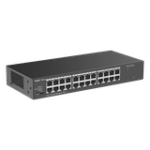 Switch no administrable, con 24 puertos Gigabit, Visible en la Topología