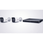 [ KIT ACUSEEK 2 CAM + 1 NVR ] / NVR 12 Megapixel / 8 Canales IP / 8 Puertos PoE / Cámara 4 MP / Tipo Bullet / Luz Dual 30 mts IR + 30 mts Luz blanca / Microfono Integrado / Exterior IP67 / WDR