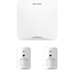(AX HOME) KIT de Alarma AX HOME / Incluye: 1 Panel Wi-Fi / 2 Cámaras Inalámbricas + PIR / Batería de Respaldo / Compatible con Hik-Connect P2P y Hik-Partner PRO