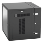 Panduit PZWMC12W Gabinete de Montaje en Pared / 19in / 12 UR / 635mm (25in) Profundidad / Ventana de Seguridad / Acero y Vidrio Templado