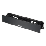 Panduit WMPHF2E Organizador de Cables Horizontal / 2UR / 19in / Frontal con Tapa Extendida / ABS