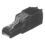 Panduit FP6X88MTG Plug RJ45 UTP / Cat6A / Terminación en Campo / 22-26 AWG / Recto y Angulado / 0.5-0.7 ft Equivalente