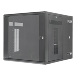 Panduit PZWMC1230W Gabinete de Montaje en Pared / 12 UR / 19in / 762mm (2.5 ft) Profundidad / Ventana de Seguridad / Acero