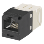 Panduit CJ688TGBL Jack RJ45 / Cat 6 / Mini-Com TG / Sin herramienta de impacto / 8P8C / Negro