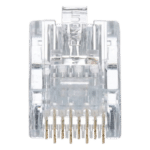 Panduit MP588-L Plug RJ45 / Cat5e / 24-26 AWG / 50 µin Oro / 2500 Ciclos / 50 Piezas / -10°C a 60°C