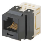 Panduit NK688MBL Jack Keystone / Cat 6 / 8P8C / Terminación 110 / 250 MHz / UTP / Negro