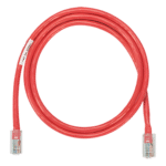 Panduit NK5EPC3RDY Cable de Parcheo UTP / Categoría 5e / 24 AWG / 0.91 m (3 ft) / RJ45 / Rojo